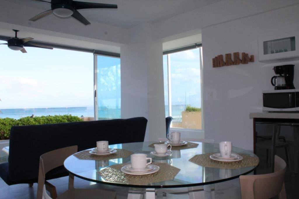 Beach Front Renewed Apartment Cancún Exteriör bild